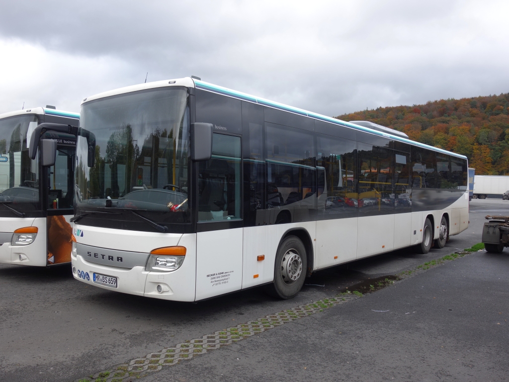 Гессен, Setra S418LE business № MR-BS 659