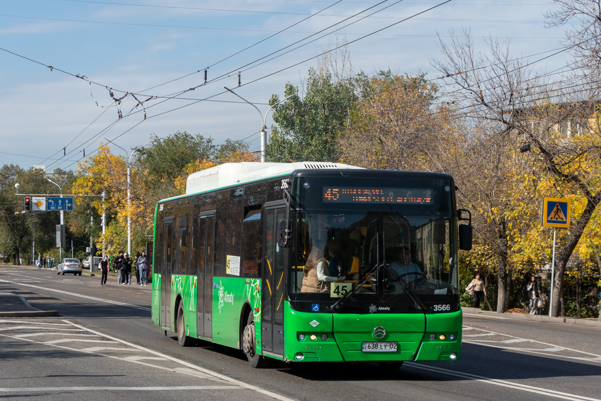Алматы, Golden Dragon XML6125CN (Hyundai Trans Auto) № 3566