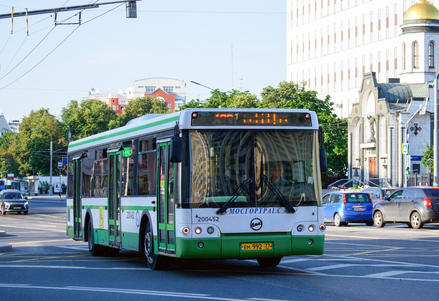 Москва, ЛиАЗ-5292.21 № 200452 Москва, ЛиАЗ-5292.21 № 200452