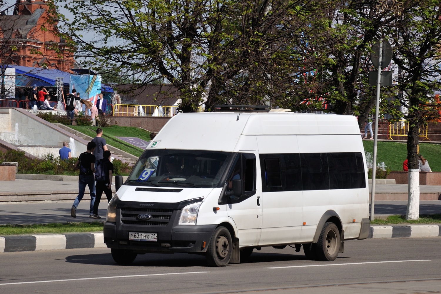 Тульская область, Имя-М-3006 (Z9S) (Ford Transit) № Р 631 НХ 71