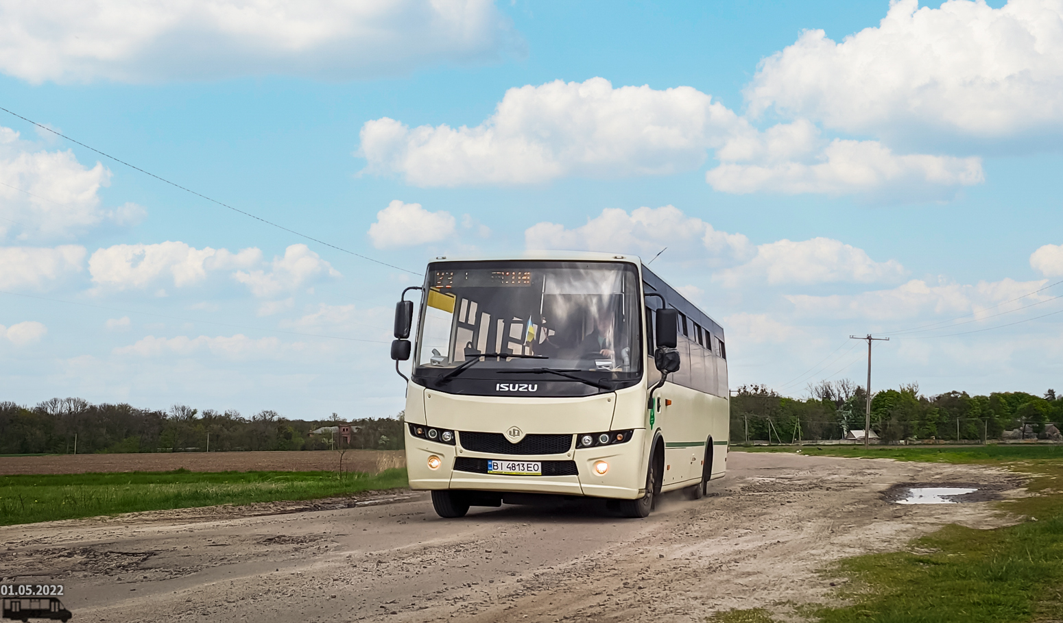 Полтавская область, Ataman A092H6 № BI 4813 EO