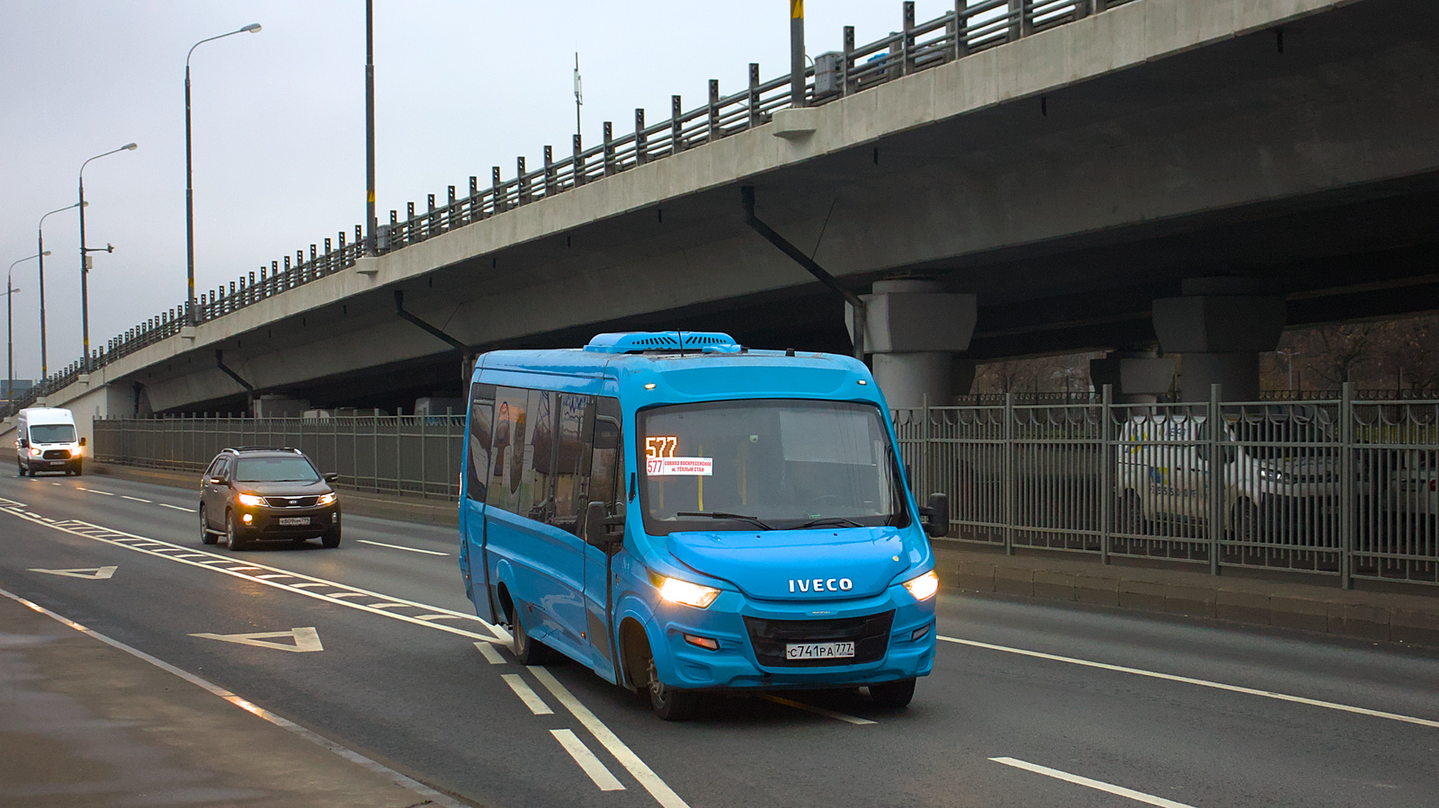 Москва, Нижегородец-VSN700 (IVECO) № С 741 РА 777