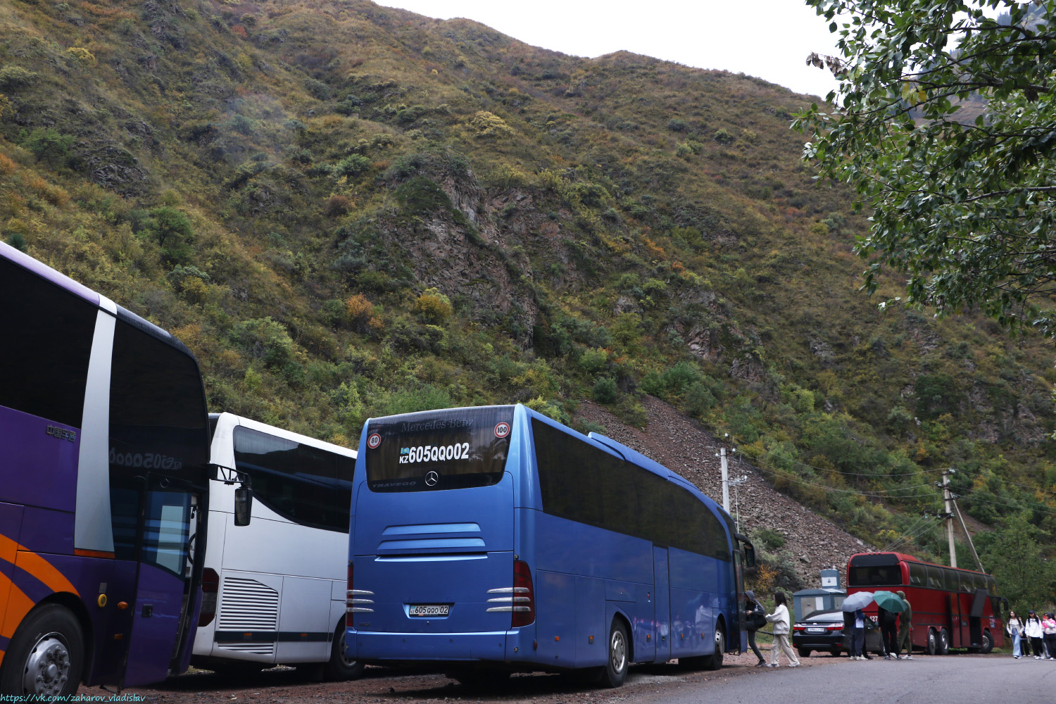 Алматы, Mercedes-Benz Travego II 15RHD № 605 QQO 02 Алматы, Mercedes-Benz Travego II 15RHD № 605 QQO 02