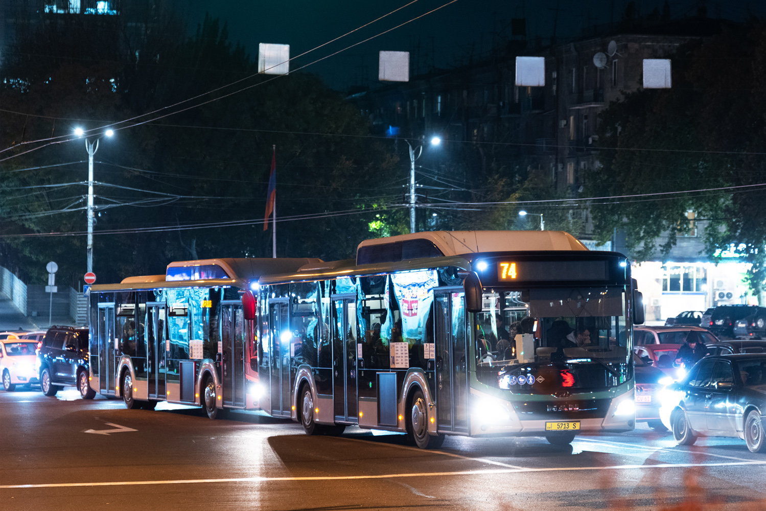 Армения, MAN 12C Lion's City 12 G NL320 № 5713 S