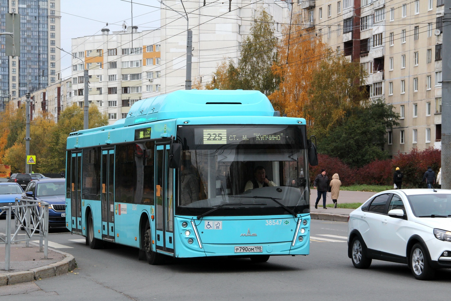 Санкт-Петербург, МАЗ-203.948 № 38547