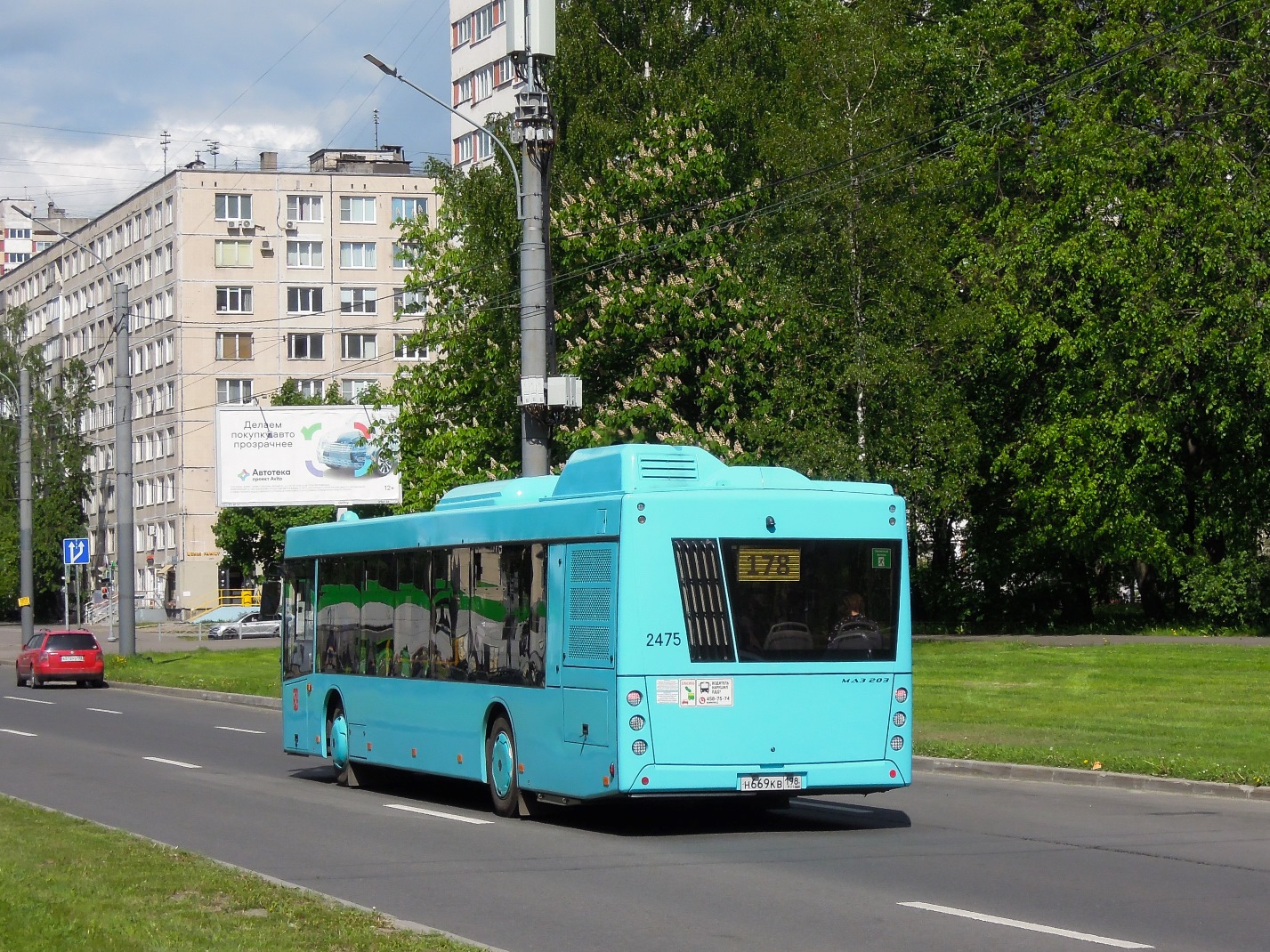 Санкт-Петербург, МАЗ-203.047 № 2475