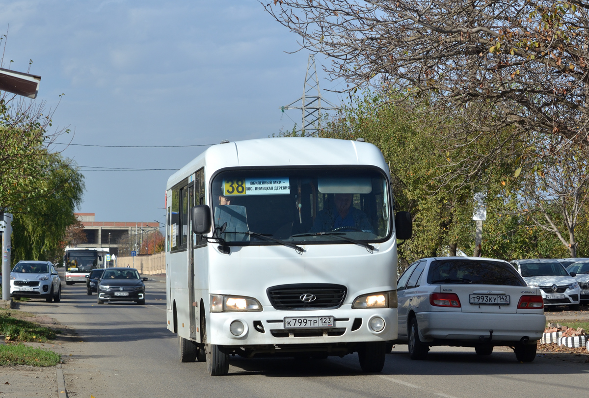 Краснодарский край, Hyundai County LWB C11 (ТагАЗ) № К 799 ТР 123
