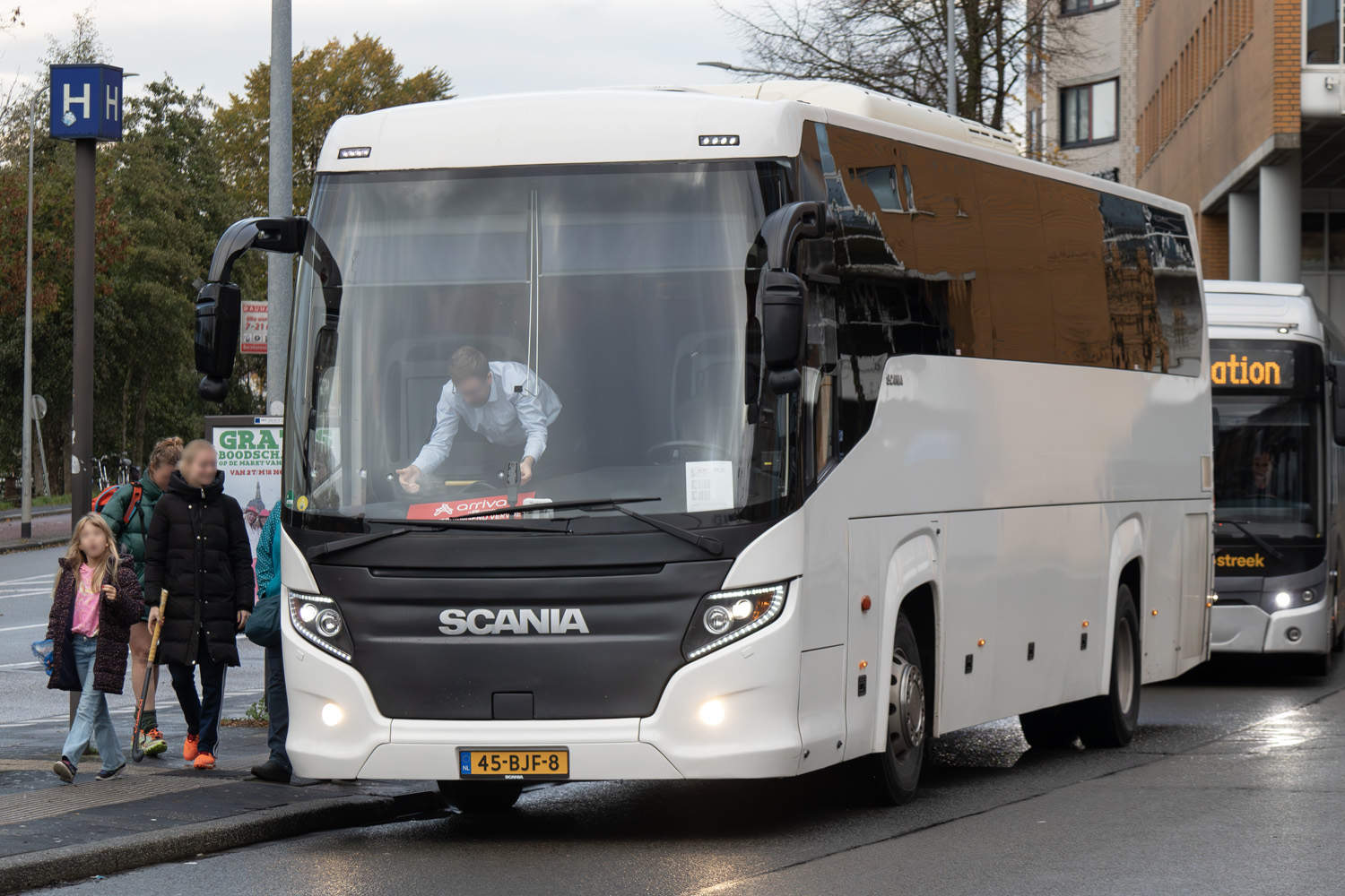 Нидерланды, Scania Touring HD 12.0 № 45-BJF-8