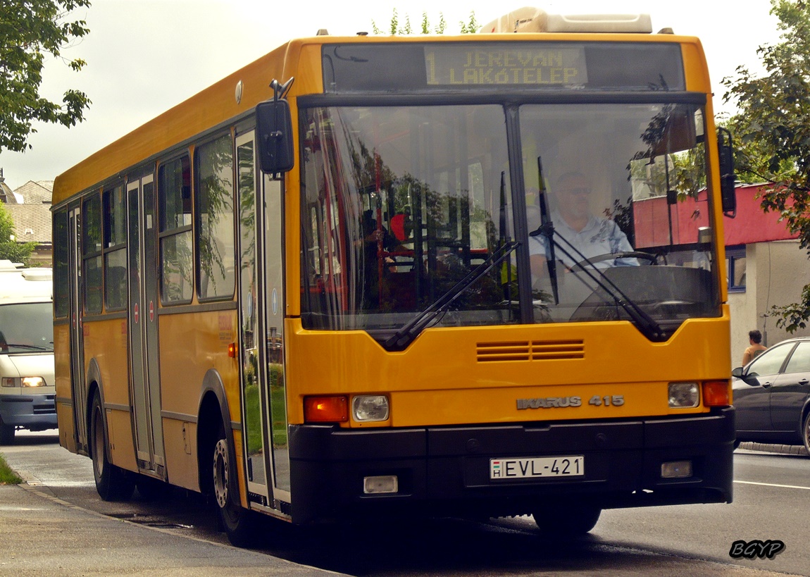 Венгрия, Ikarus 415.24 № EVL-421