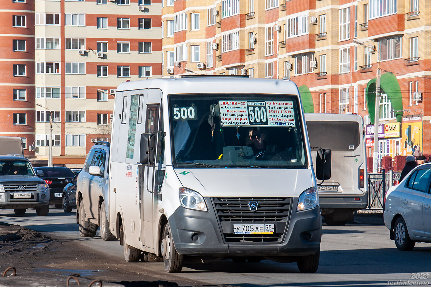 Омская область, ГАЗ-A64R45 Next № У 705 АЕ 55