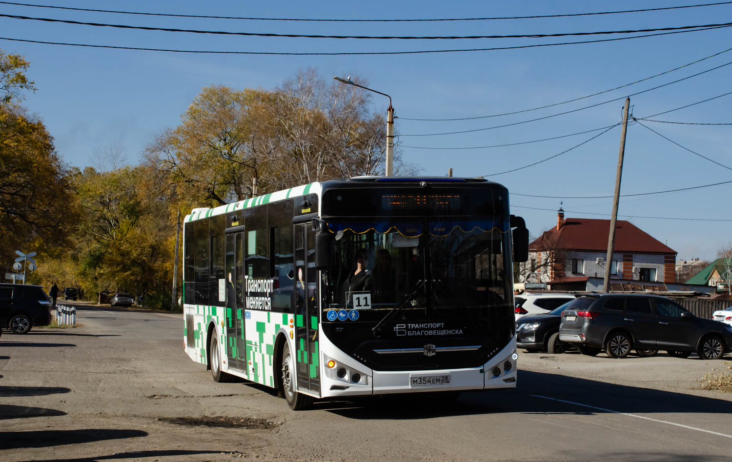 Амурская область, Zhong Tong LCK6105HG № М 354 ЕМ 28