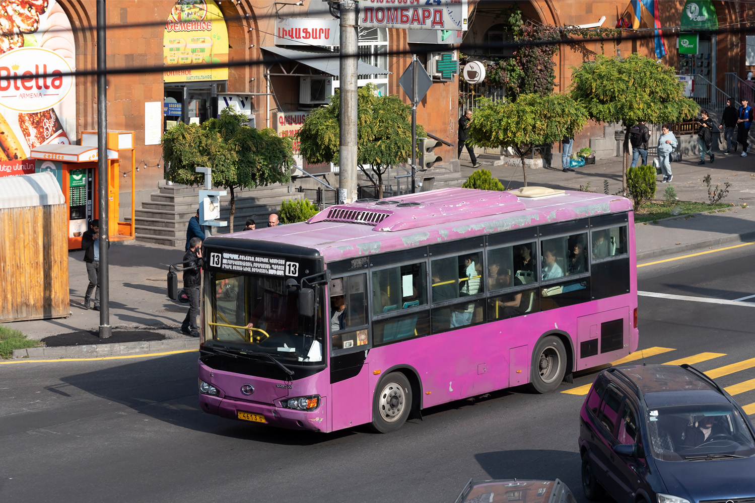 Αρμενία, Higer KLQ6770G # 4613 S
