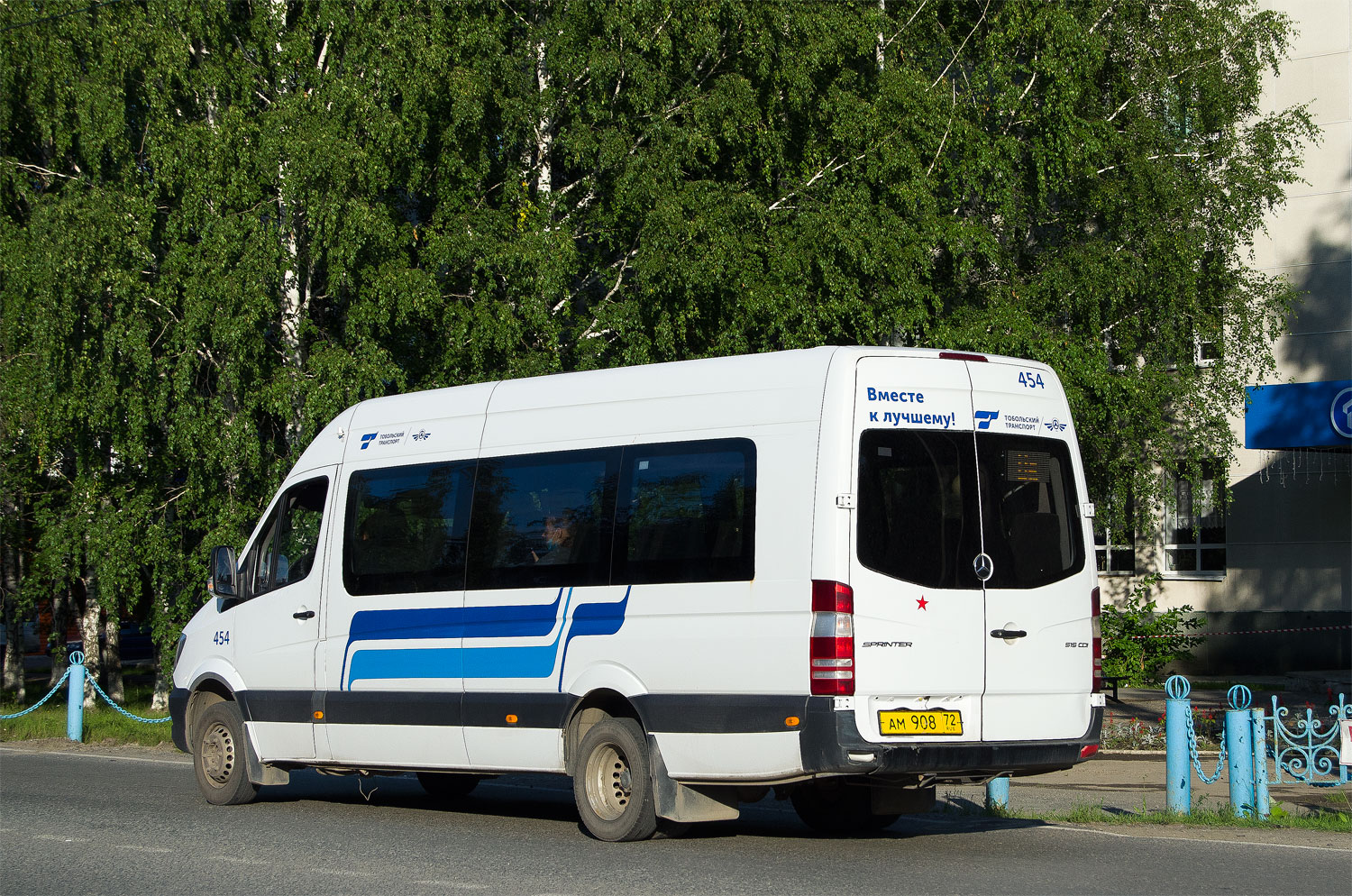 Тюменская область, Луидор-22360C (MB Sprinter) № 454 Тюменская область, Луидор-22360C (MB Sprinter) № 454