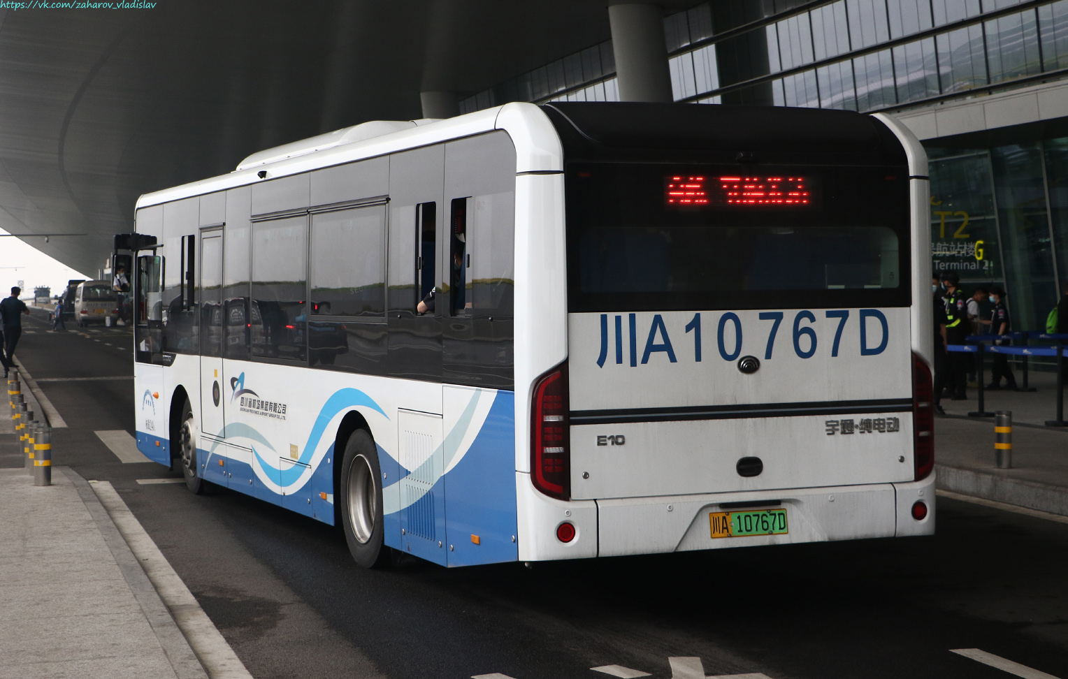 Китай, Yutong E10 № 川A 10767D