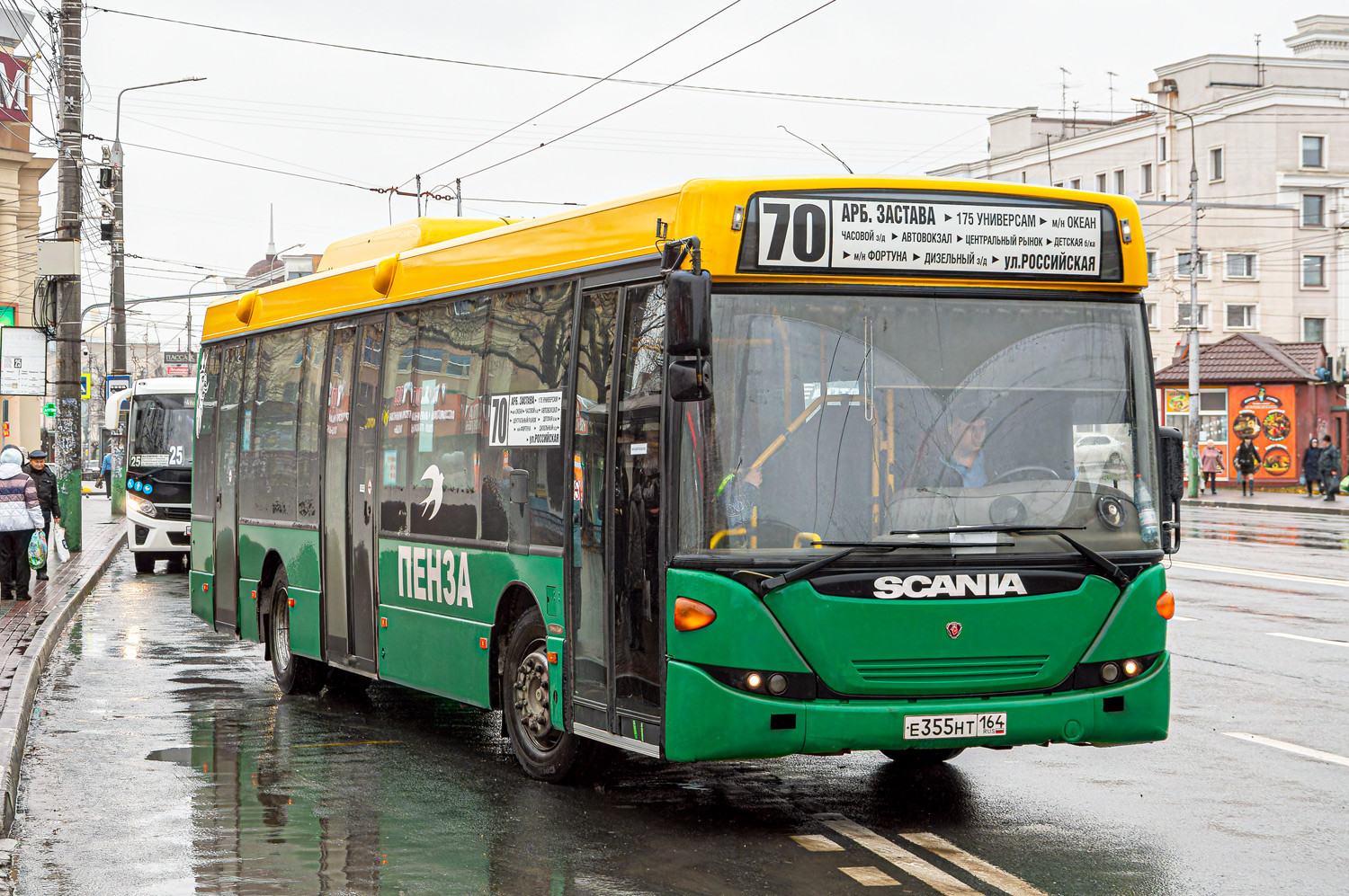 Пензенская область, Scania OmniLink II (Скания-Питер) № Е 355 НТ 164