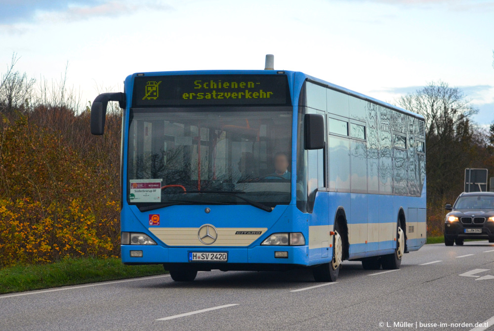 Гамбург, Mercedes-Benz O530 Citaro № H-SV 2420 Гамбург, Mercedes-Benz O530 Citaro № H-SV 2420