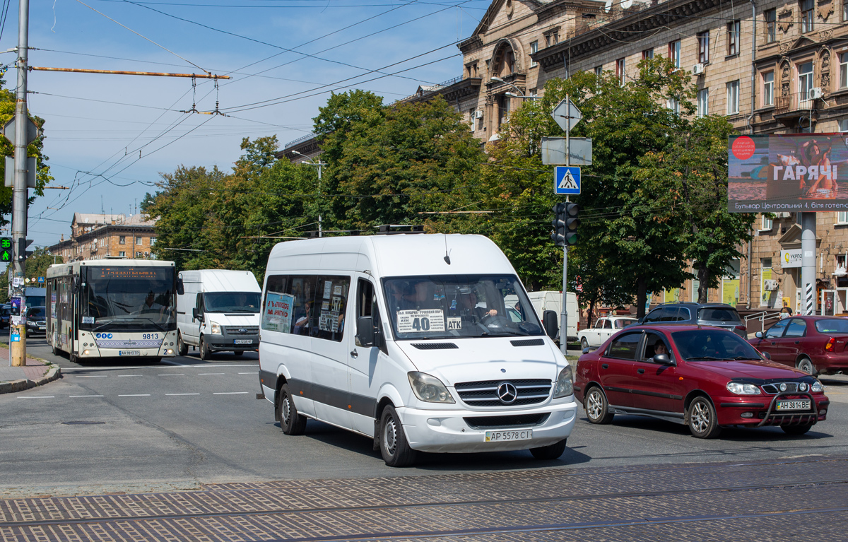 Запорожская область, Mercedes-Benz Sprinter W906 311CDI № AP 5578 CI