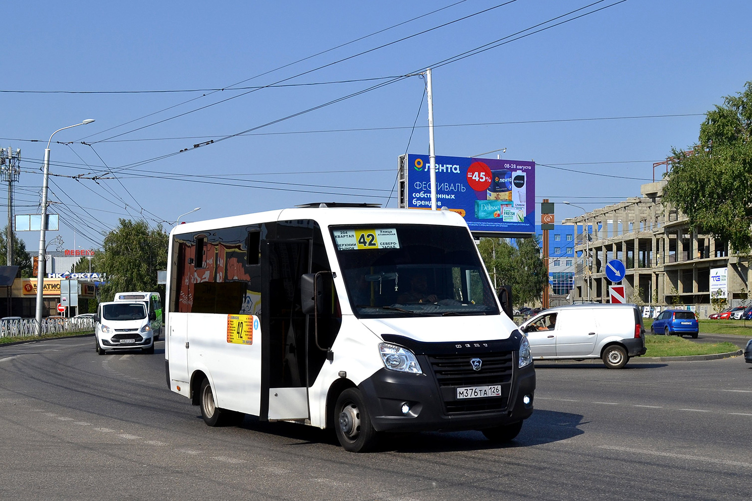 Ставропольский край, ГАЗ-A64R42 Next № М 376 ТА 126