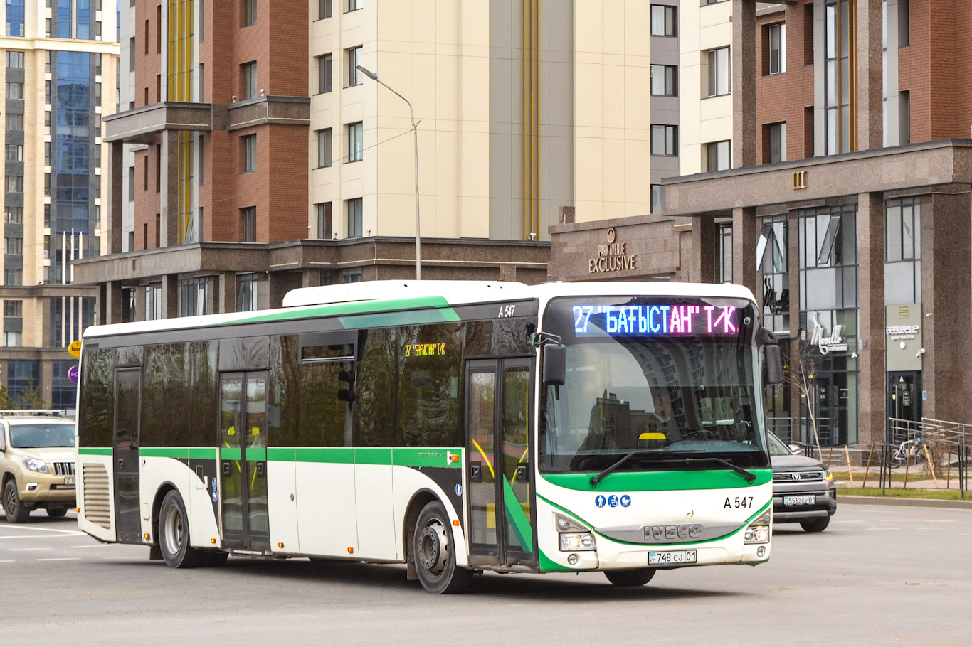 Astana, IVECO Crossway LE 13M (SaryarkaAvtoProm) Nr A547
