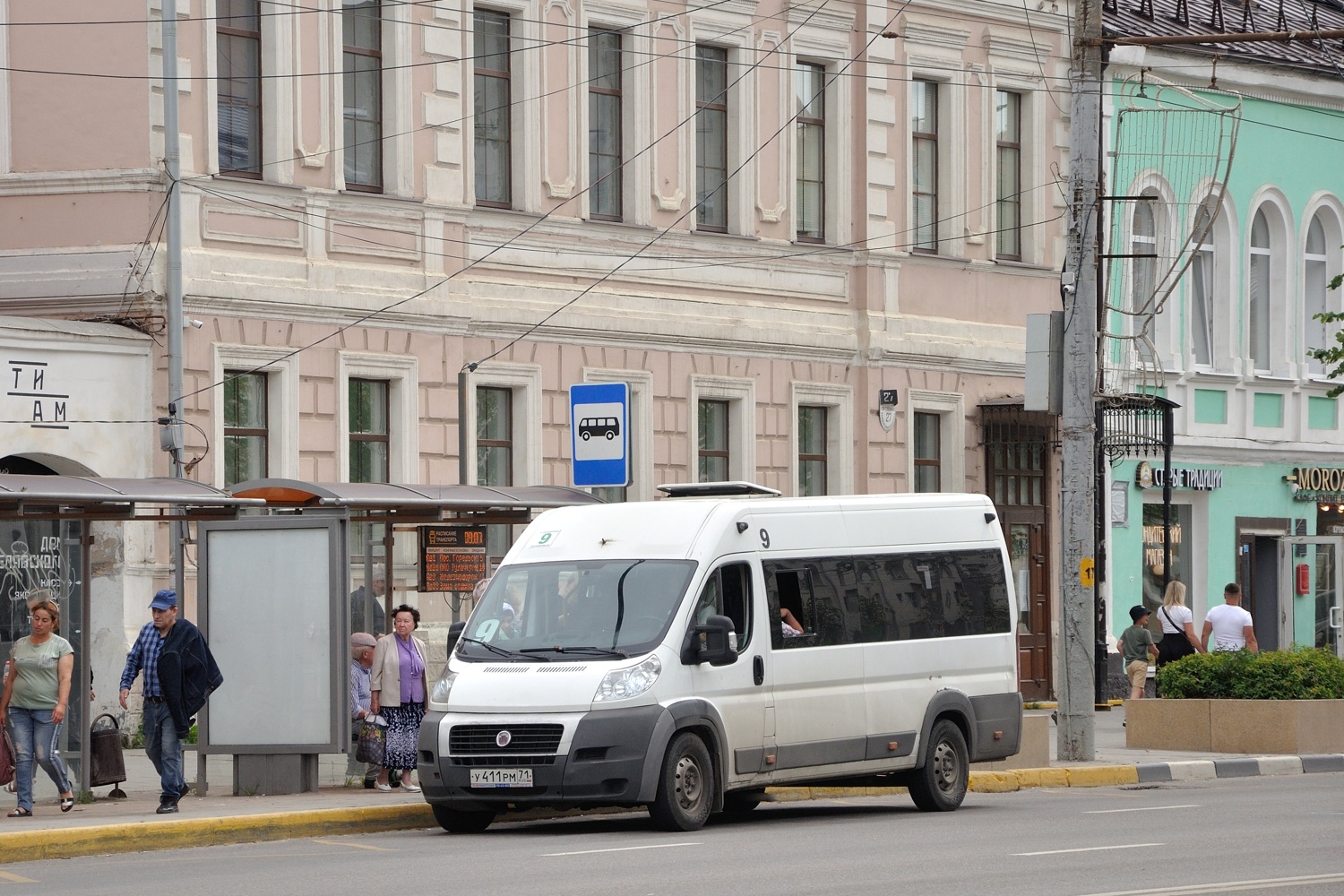 Тульская область, Нижегородец-FST613 (FIAT Ducato) № У 411 РМ 71