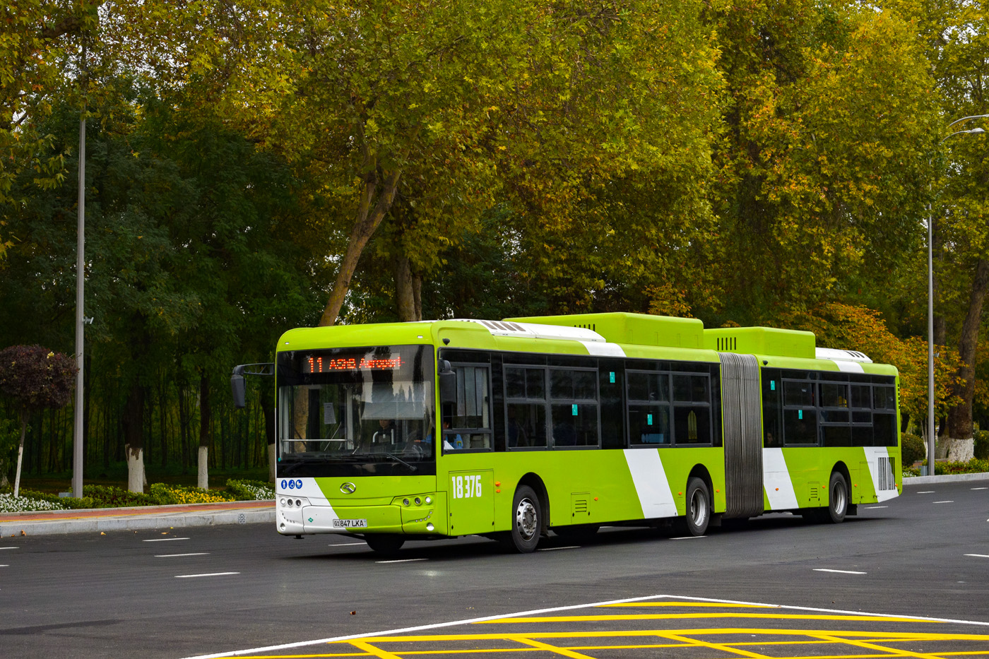 Узбекистан, King Long XMQ6180G № 18376