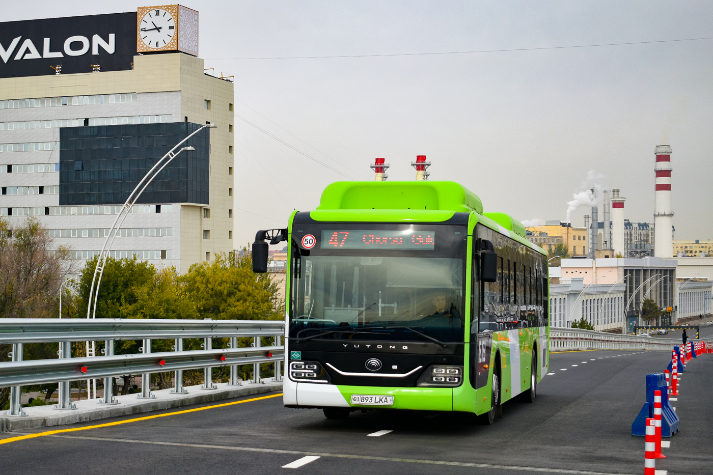 Узбекистан, Yutong ZK6126HG № 12123