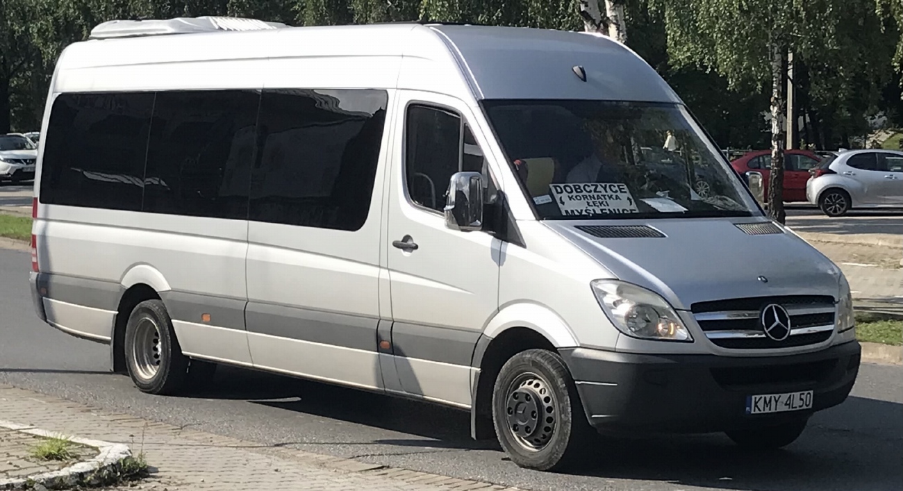 Польша, Mercedes-Benz Sprinter W906 518CDI № KMY 4L50