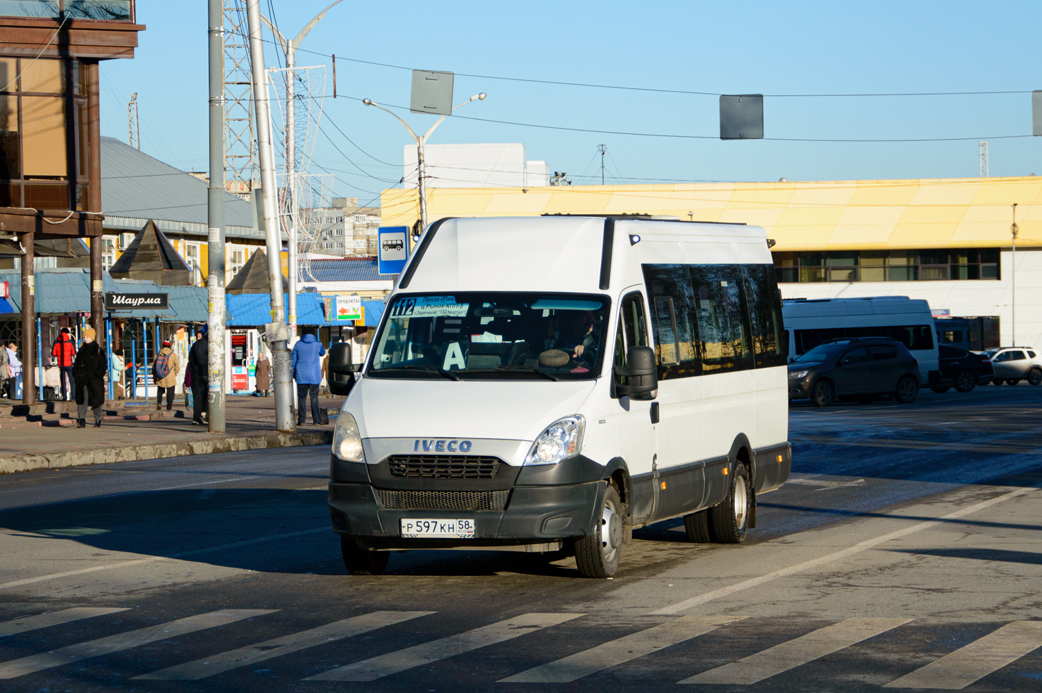 Пензенская область, Нижегородец-2227UT (IVECO Daily) № Р 597 КН 58
