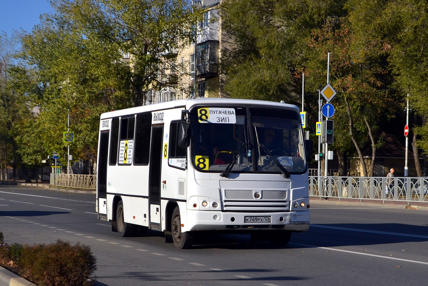 Ставропольский край, ПАЗ-320302-11 № К 749 РХ 126