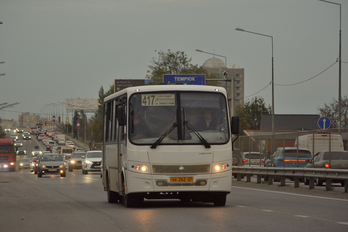 Краснодарский край, ПАЗ-320412-05 "Вектор" № АВ 262 23