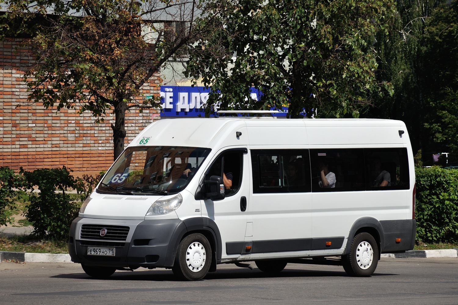 Тульская область, Нижегородец-FST613 (FIAT Ducato) № Е 969 НО 71