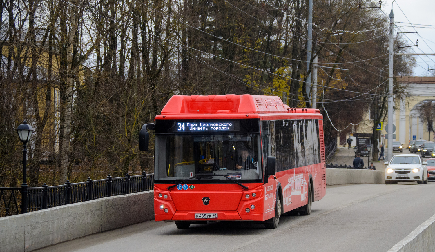 Калужская область, ЛиАЗ-5292.67 (CNG) № Р 485 УК 40