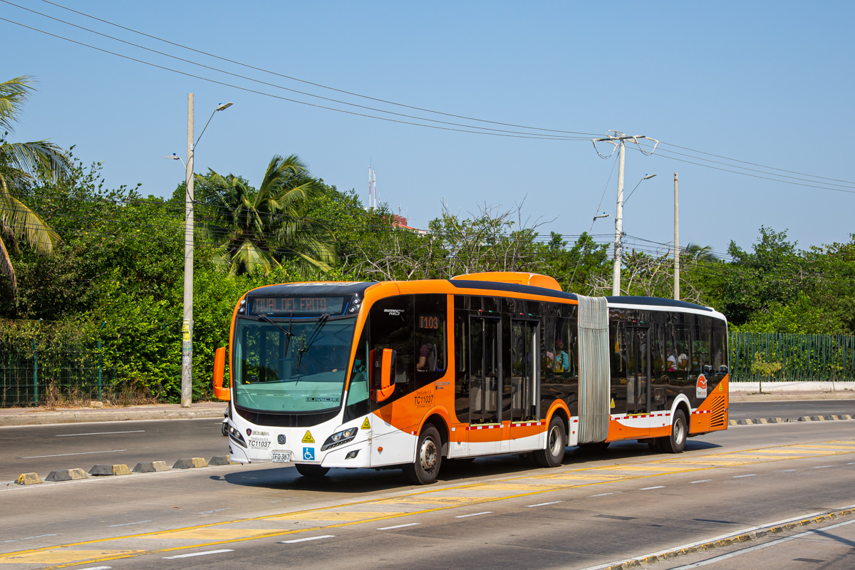 Колумбия, Busscar Urbanuss Pluss S5 BRT № TC11037