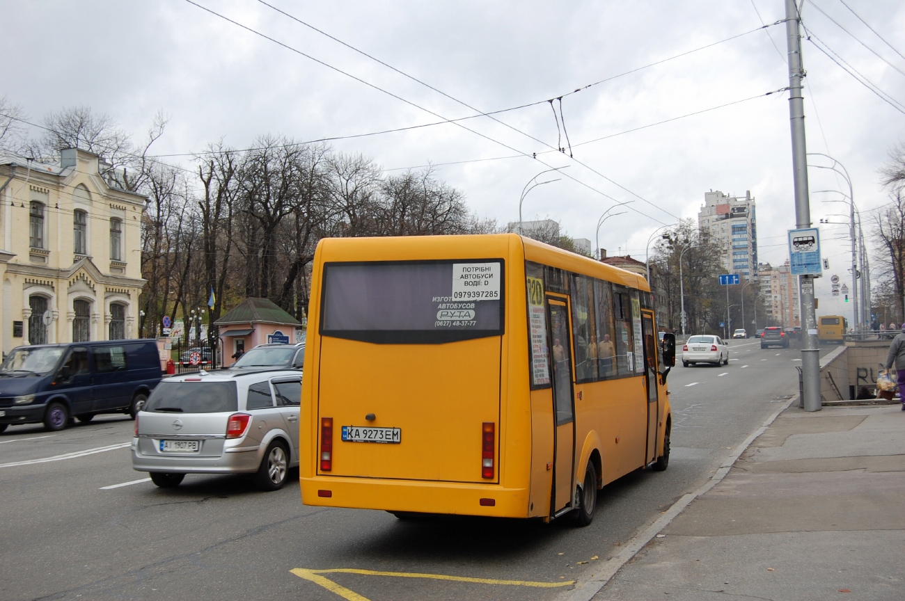 Киевская область, Рута 22 № KA 9273 EM