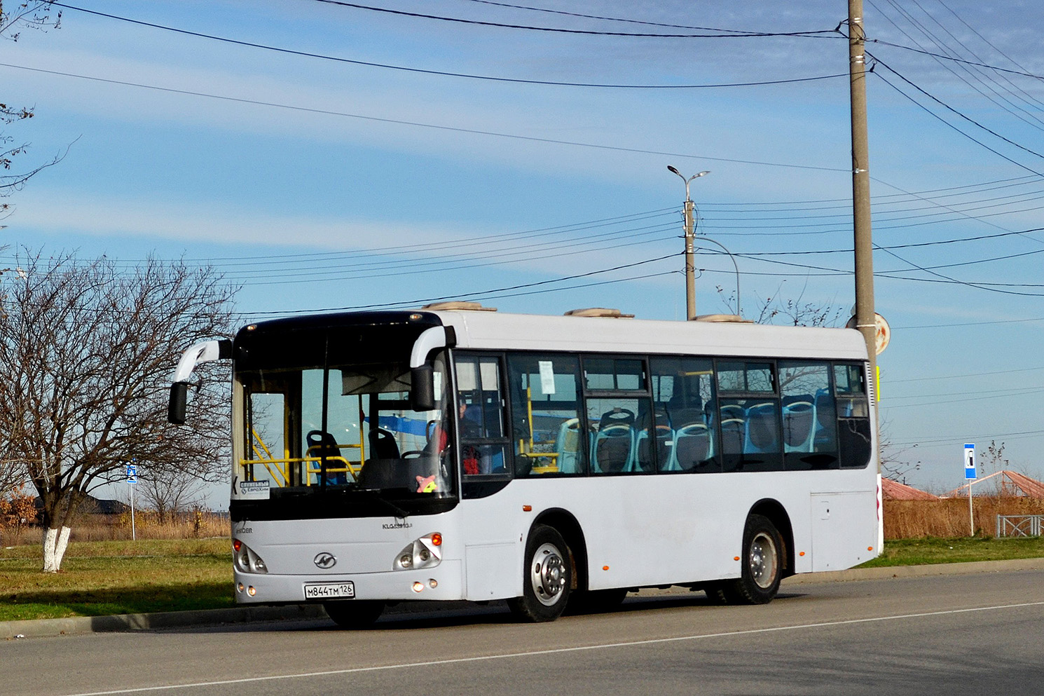 Ставропольский край, Higer KLQ6891GA № М 844 ТМ 126 Ставропольский край, Higer KLQ6891GA № М 844 ТМ 126