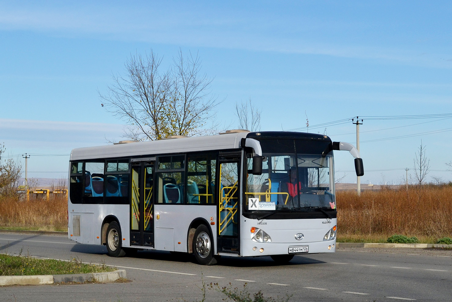 Ставропольский край, Higer KLQ6891GA № М 844 ТМ 126 Ставропольский край, Higer KLQ6891GA № М 844 ТМ 126