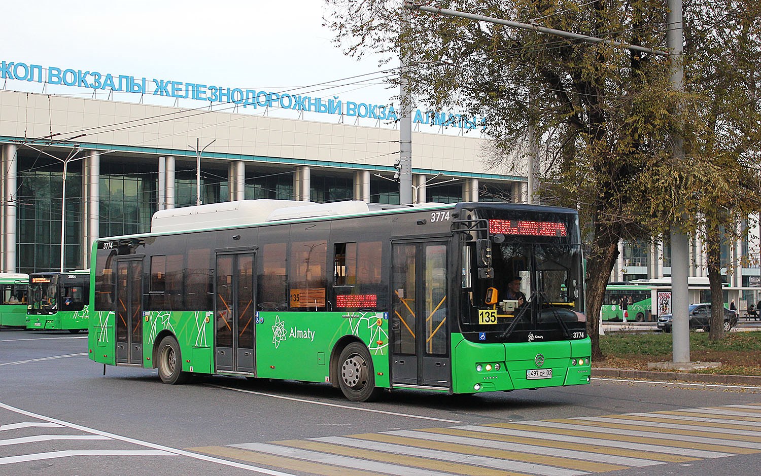 Алматы, Golden Dragon XML6125CN (Hyundai Trans Auto) № 3774