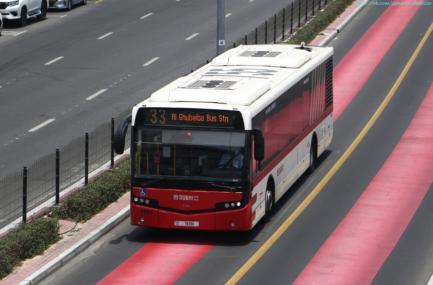 ОАЭ, VDL Citea CLF-120.310 № 1755