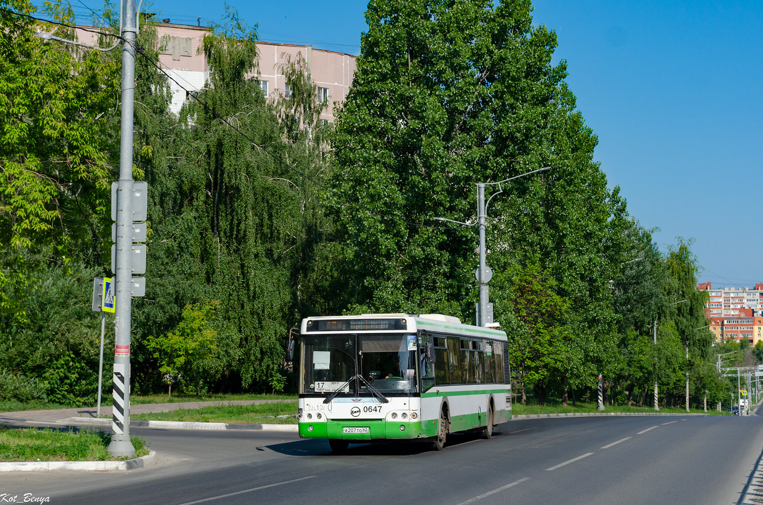 Разанская вобласць, ЛиАЗ-5292.21 № 0647
