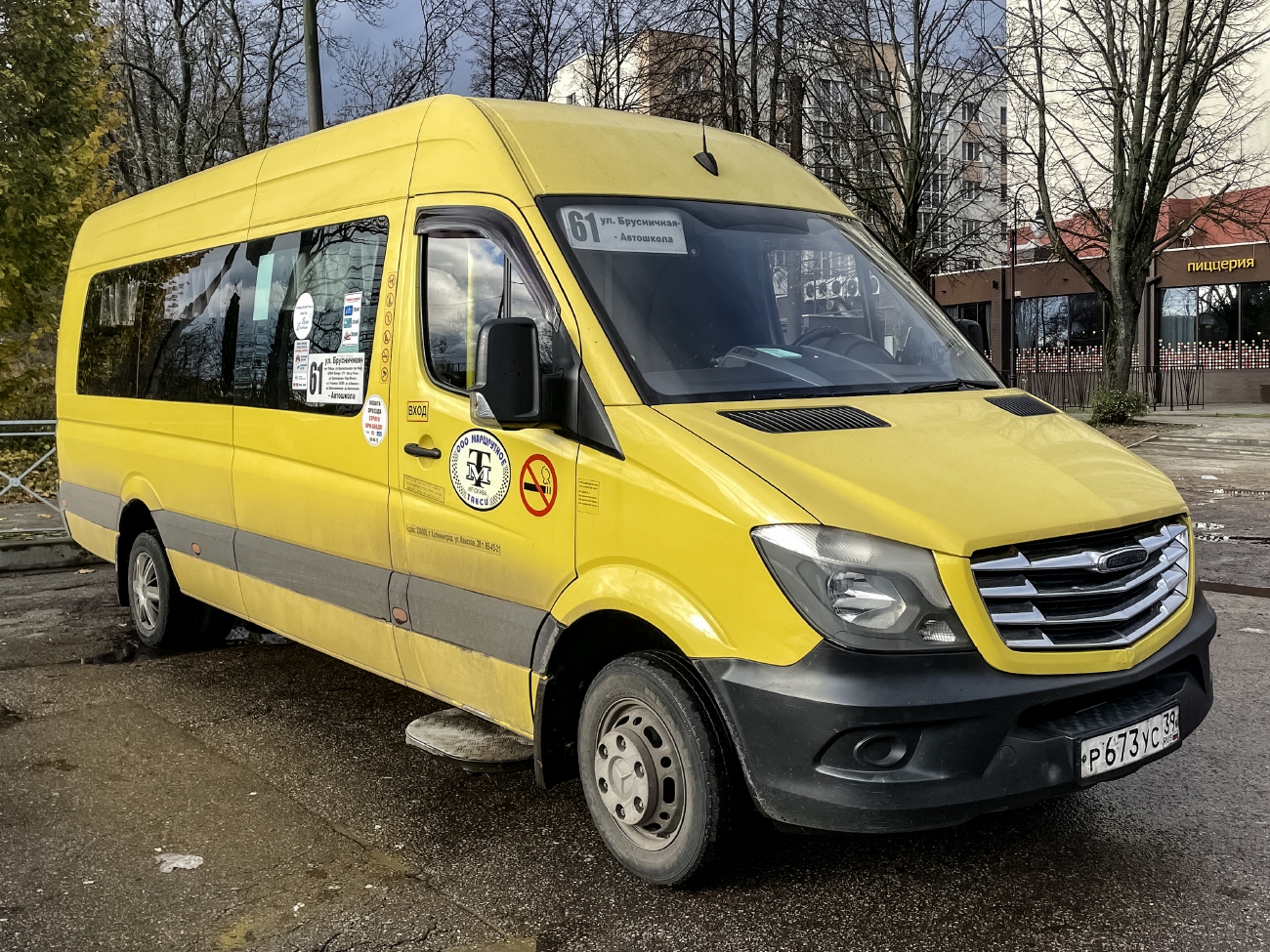 Калининградская область, Луидор-223610 (MB Sprinter) № 091