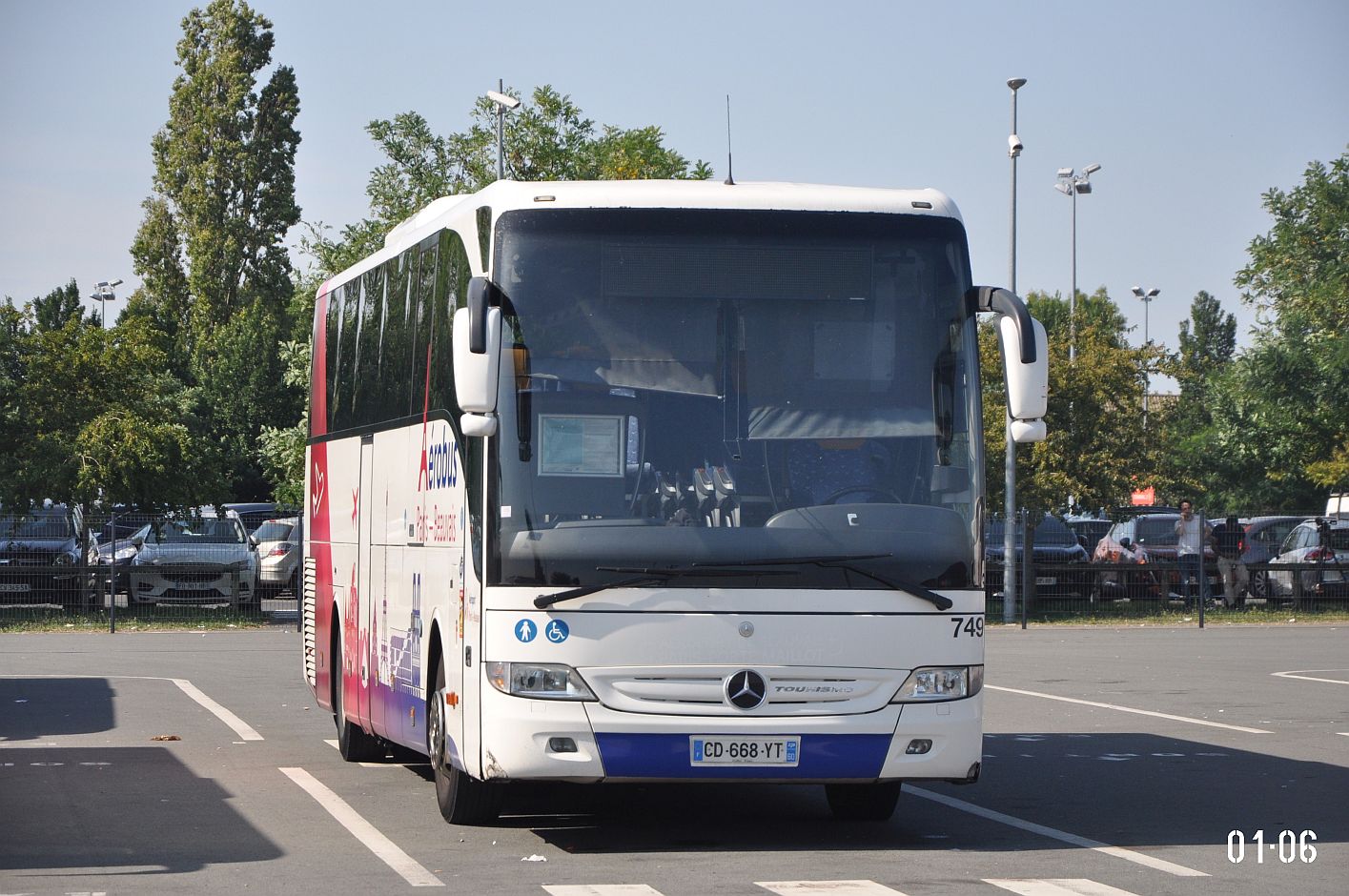 Франция, Mercedes-Benz Tourismo II M/2 16RHD № 749