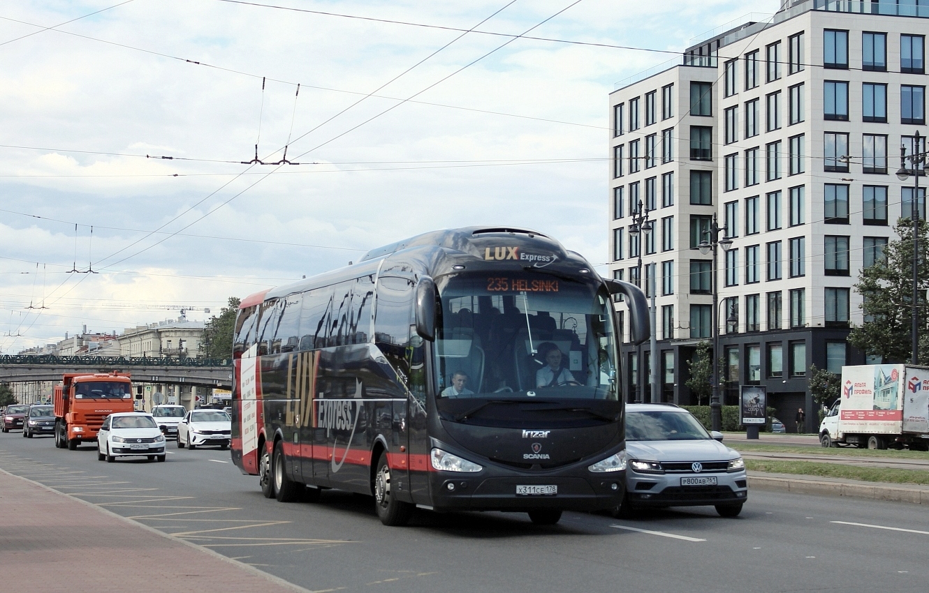 Санкт-Петербург, Irizar i6 14,98-3,7 № Х 311 СЕ 178