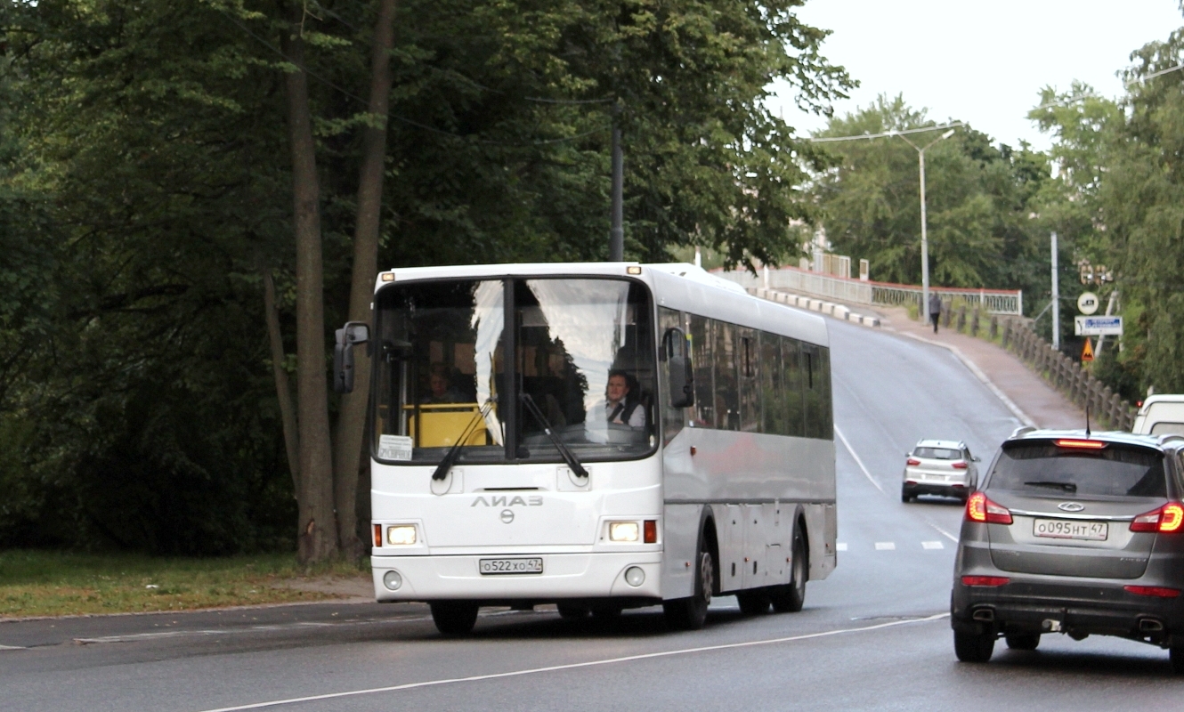 Ленинградская область, ЛиАЗ-5256.62 № О 522 ХО 47