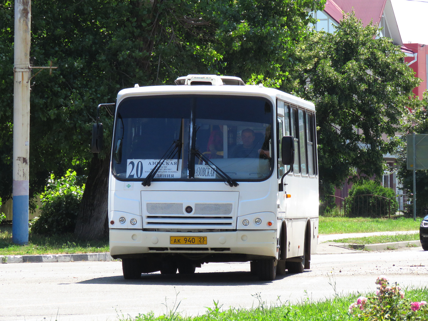 Краснодарский край, ПАЗ-320302-12 № АК 940 23