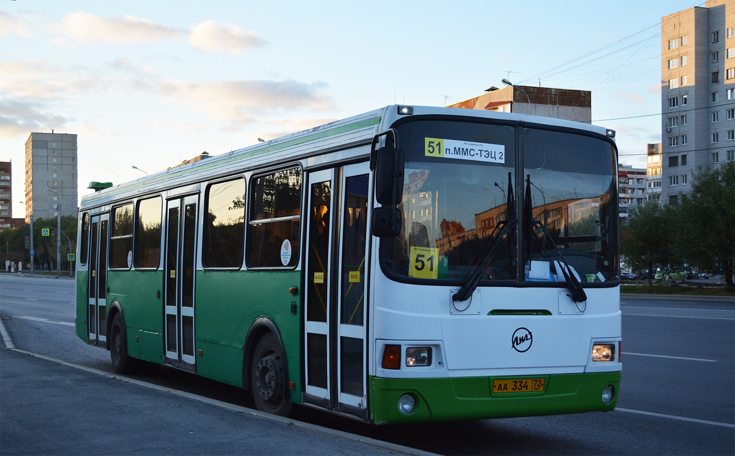 Тюменская область, ЛиАЗ-5256.46 № АА 334 72