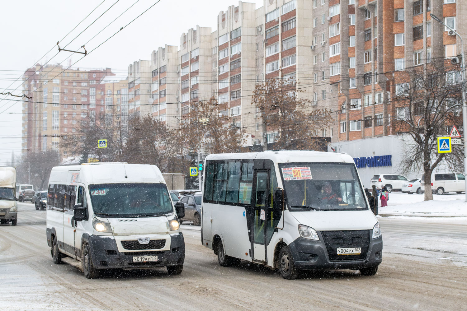 Башкортостан, IRITO Boxer L4H2 (Z8P) № Х 019 АУ 102; Башкортостан, ГАЗ-A64R42 Next № У 004 РХ 102