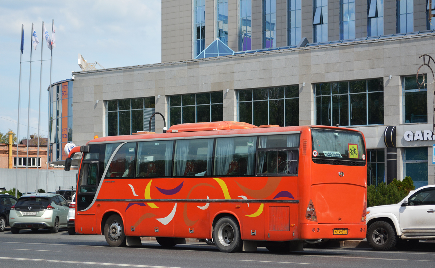 Тюменская область, Sunlong SLK6931F1A № АС 498 72