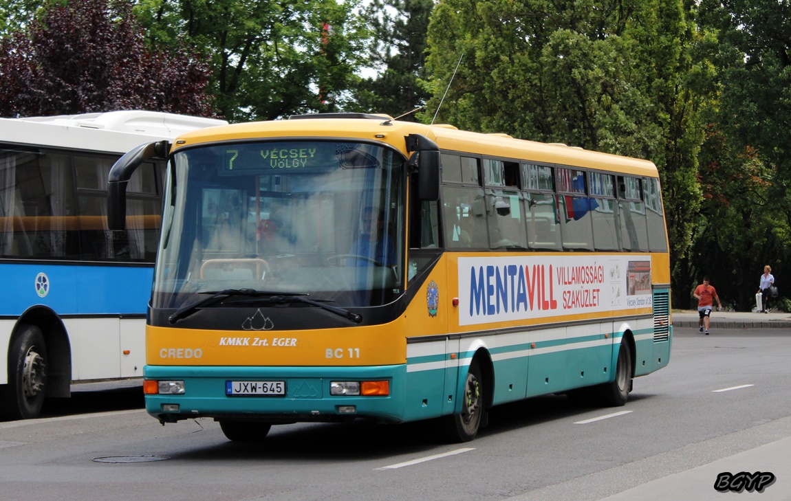 Венгрия, Kravtex Credo BC 11 № JXW-645