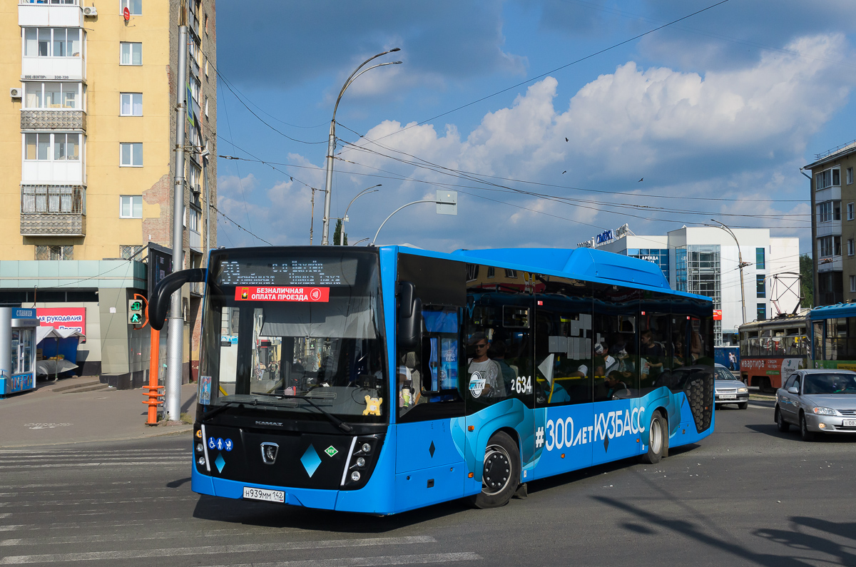 Кемеровская область - Кузбасс, НефАЗ-5299-30-57 № 634