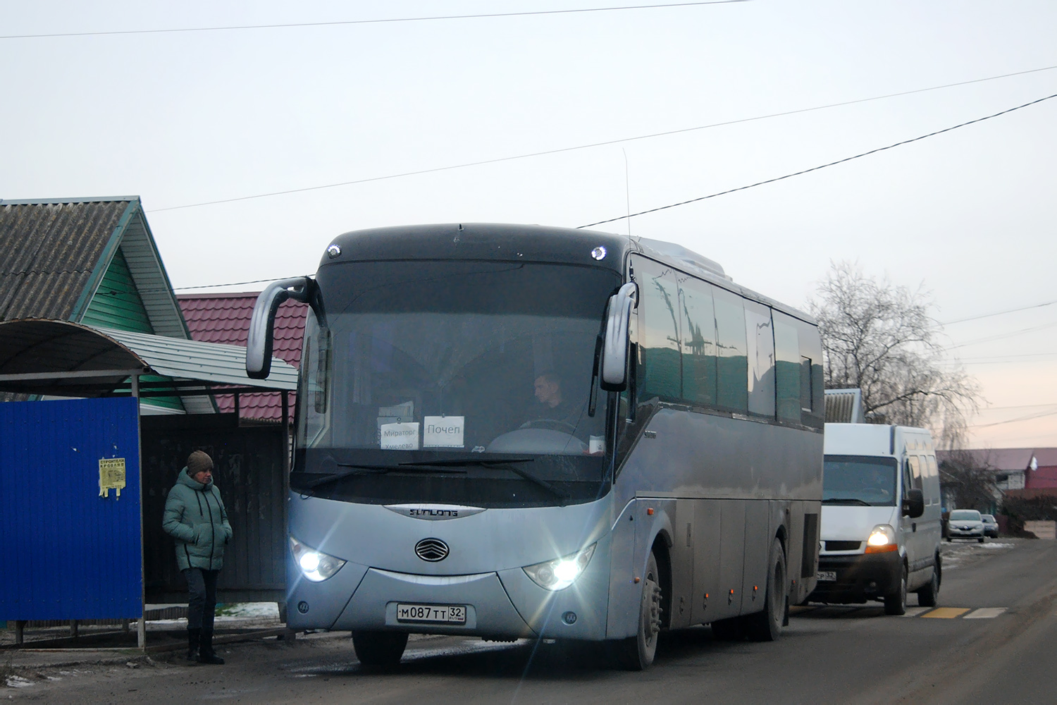 Брянская область, Sunlong SLK6126F1A № М 087 ТТ 32